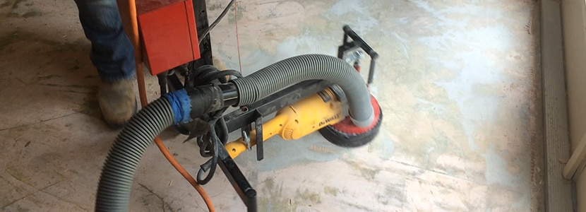 Photograph of floor removal tool built by Speedy Floor Removal.