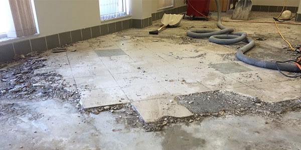 Tile Floor Removal